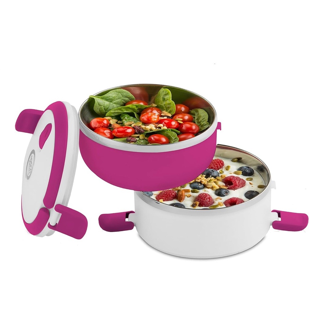 2-Tier Stainless Steel Lunchbox